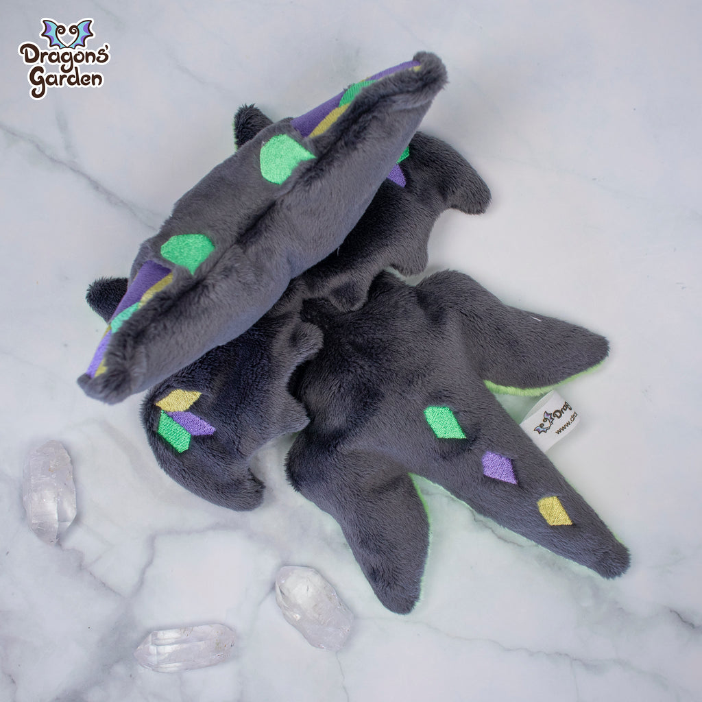 Collectible Weighted Gem Dragon Plushie