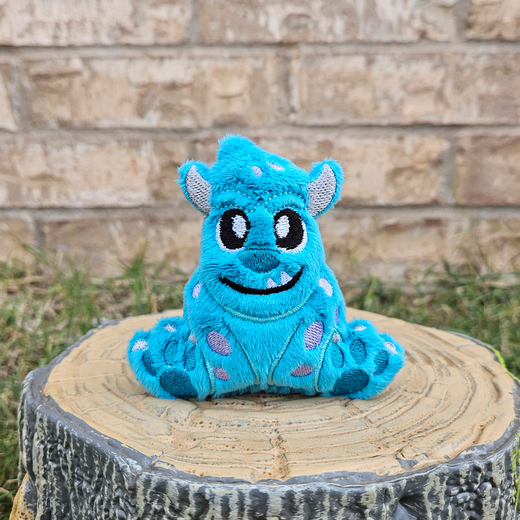 DIY Sulley Monster Embroidery