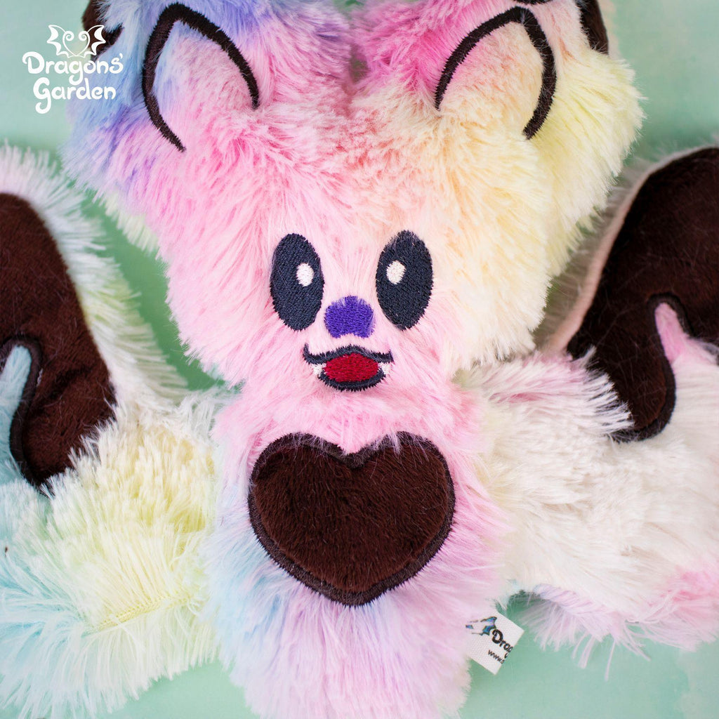 ITH Chocolate Bats Plushies Embroidery Pattern - Dragons' Garden - Pattern 4x4