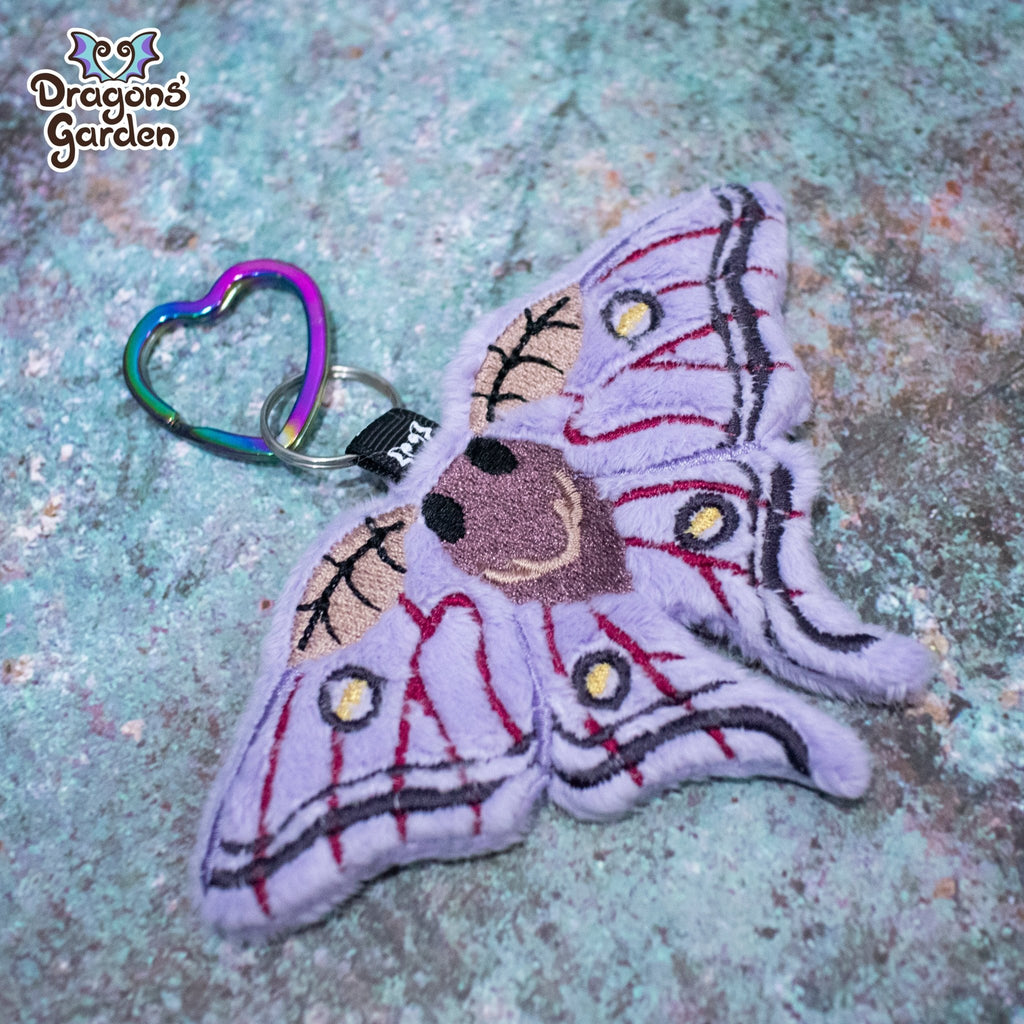 ITH Spanish Moon Moth Charm - Dragons' Garden - Pattern *Patreon
