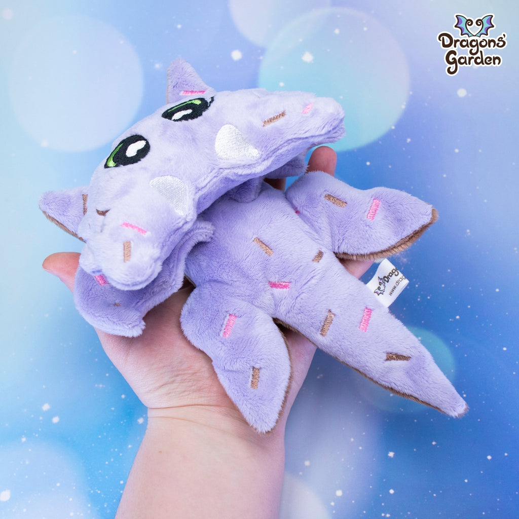 Jumbo Sprinkle Dragon Toy - Handmade Lilac Dragon