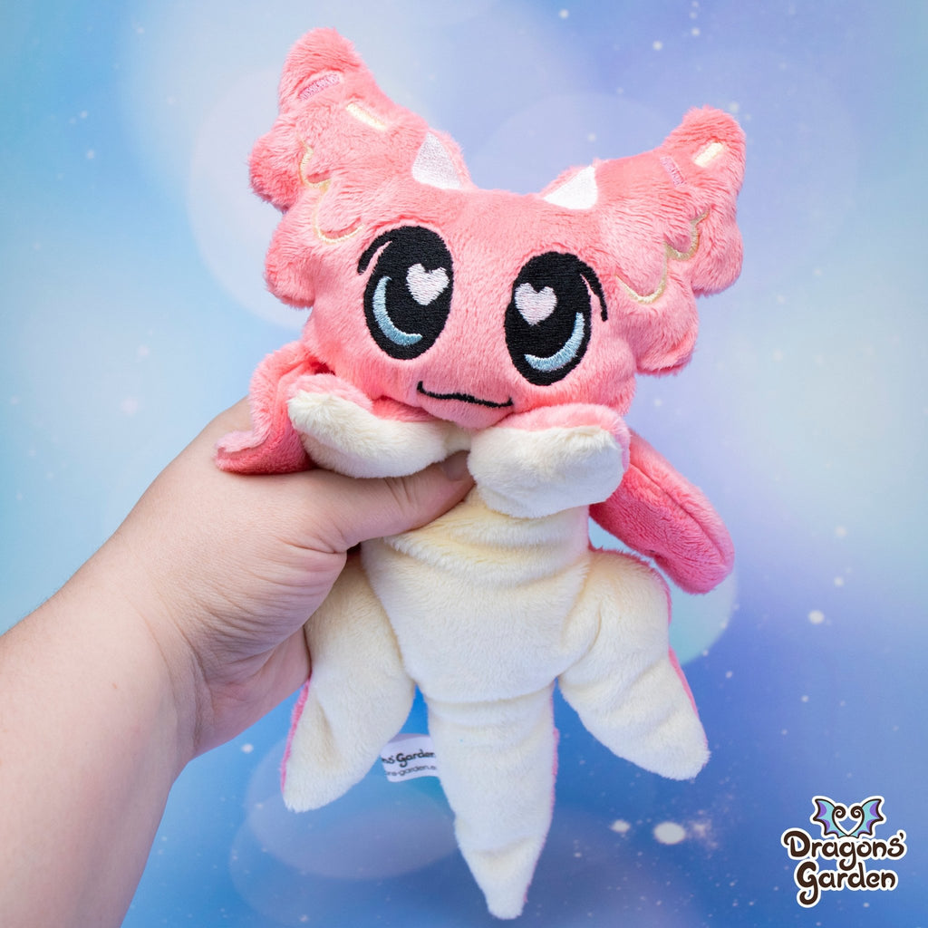 Pink Dragon Plushie - Jumbo Pink Dragon Toy