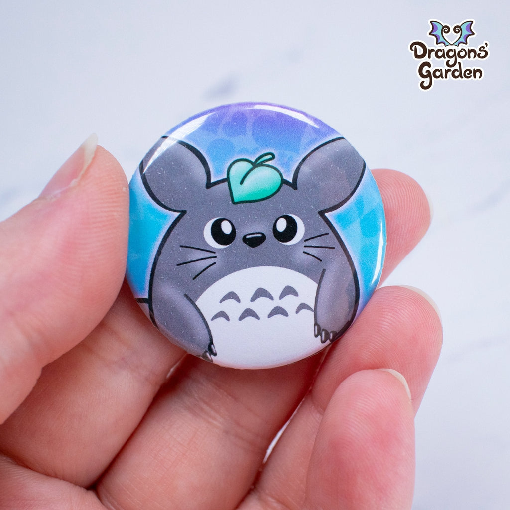 Totoro Ghibli | Button Pin - Dragons' Garden - Button Button
