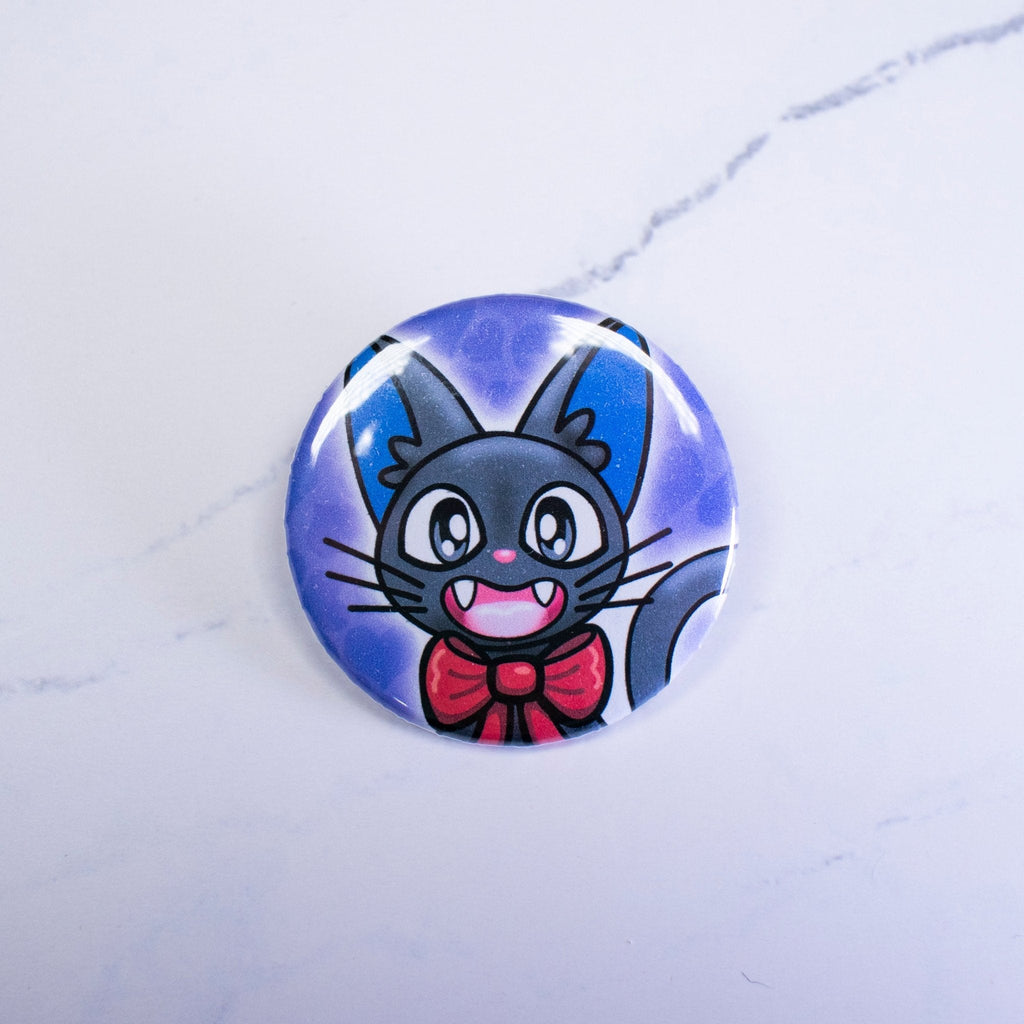 WHOLESALE Jiji the Cat Ghibli | Button Pin - Dragons' Garden - Button Button
