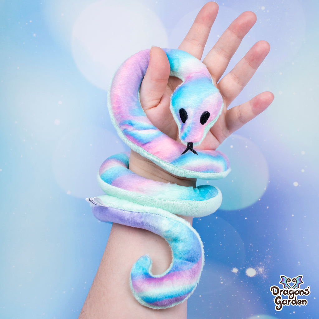 Holographic Snake Plush Toy