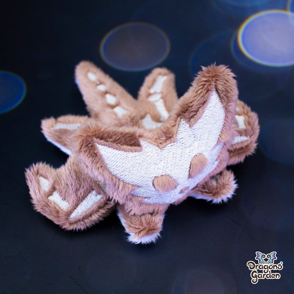 Brown Ancient Fossil Micro Dragon Plushies - Dragons' Garden - Plushie *Limited Edition