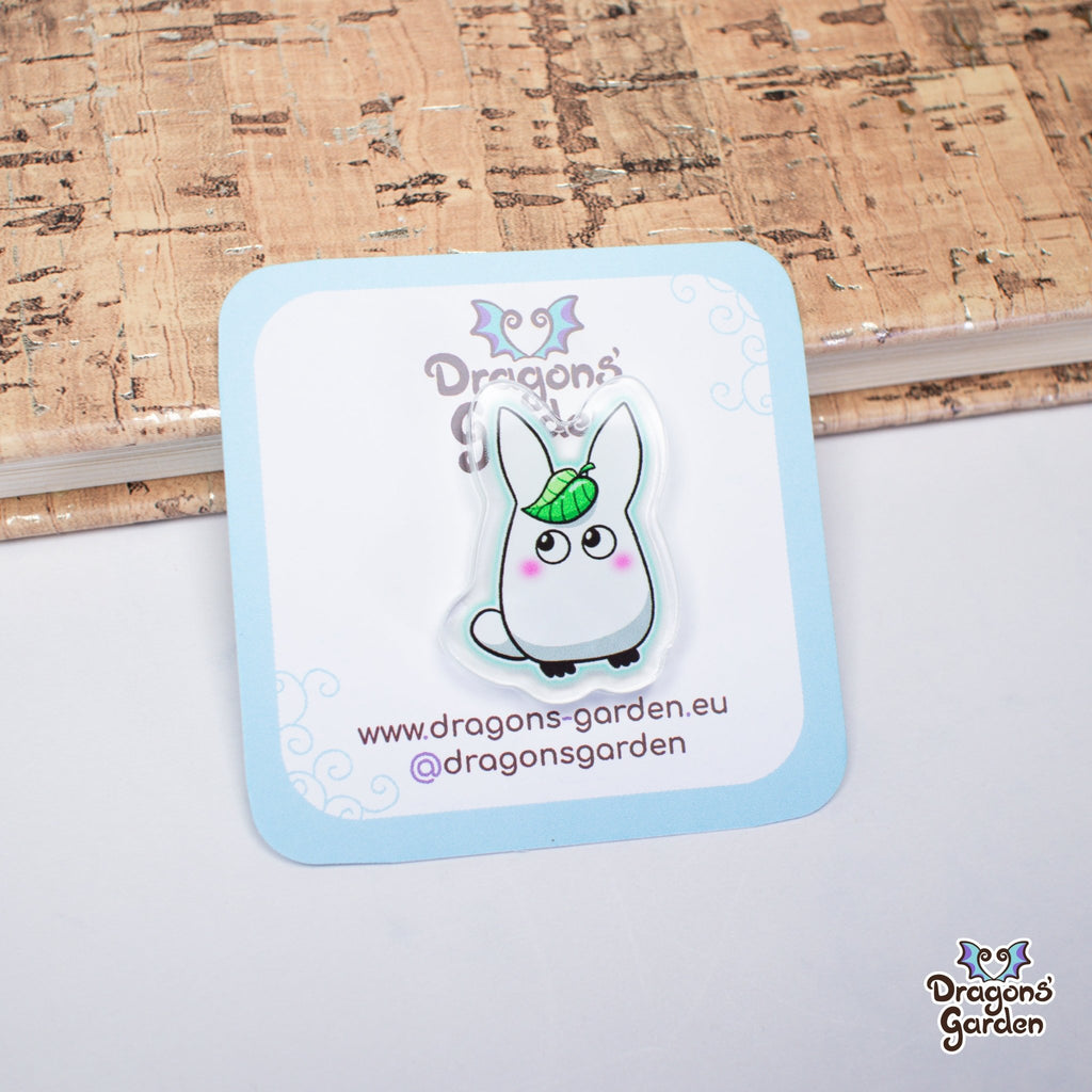 Bunny Spirit Acrylic Pin - Dragons' Garden - Pin Pin