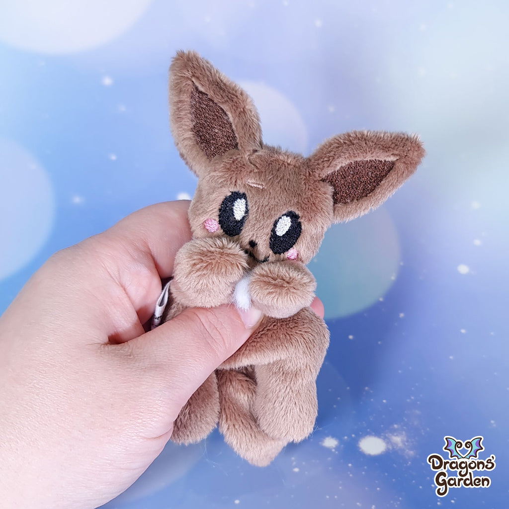 Chibi Eevee Plushie - Dragons' Garden - Fan Art