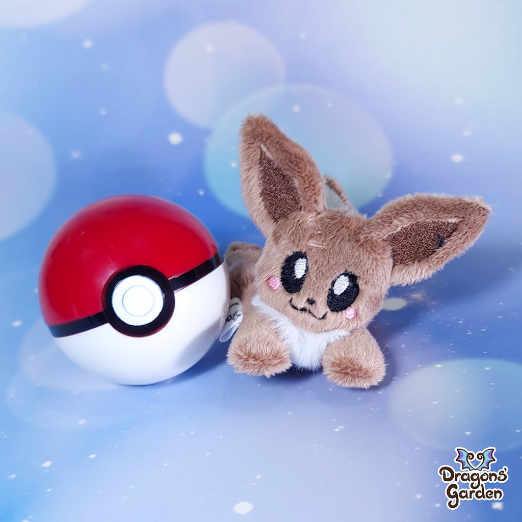 Chibi Eevee Plushie - Dragons' Garden - Fan Art