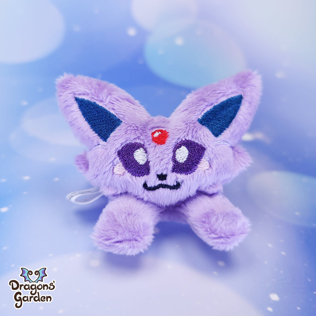 Chibi Espeon Plushie - Dragons' Garden - Fan Art