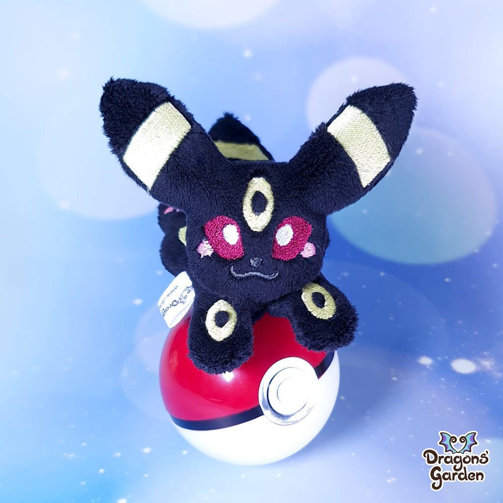 Chibi Umbreon Plushie - Dragons' Garden - Regular - Fan Art