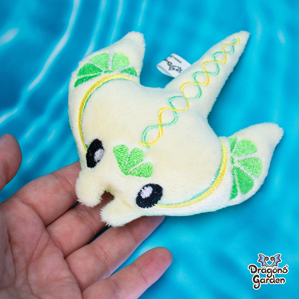 Citrus Manta Plush - Dragons' Garden - Plushie Original Creation