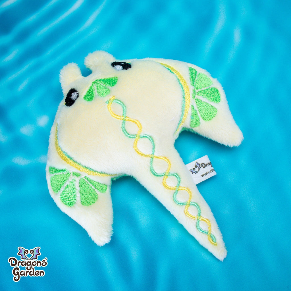 Citrus Manta Plush - Dragons' Garden - Plushie Original Creation