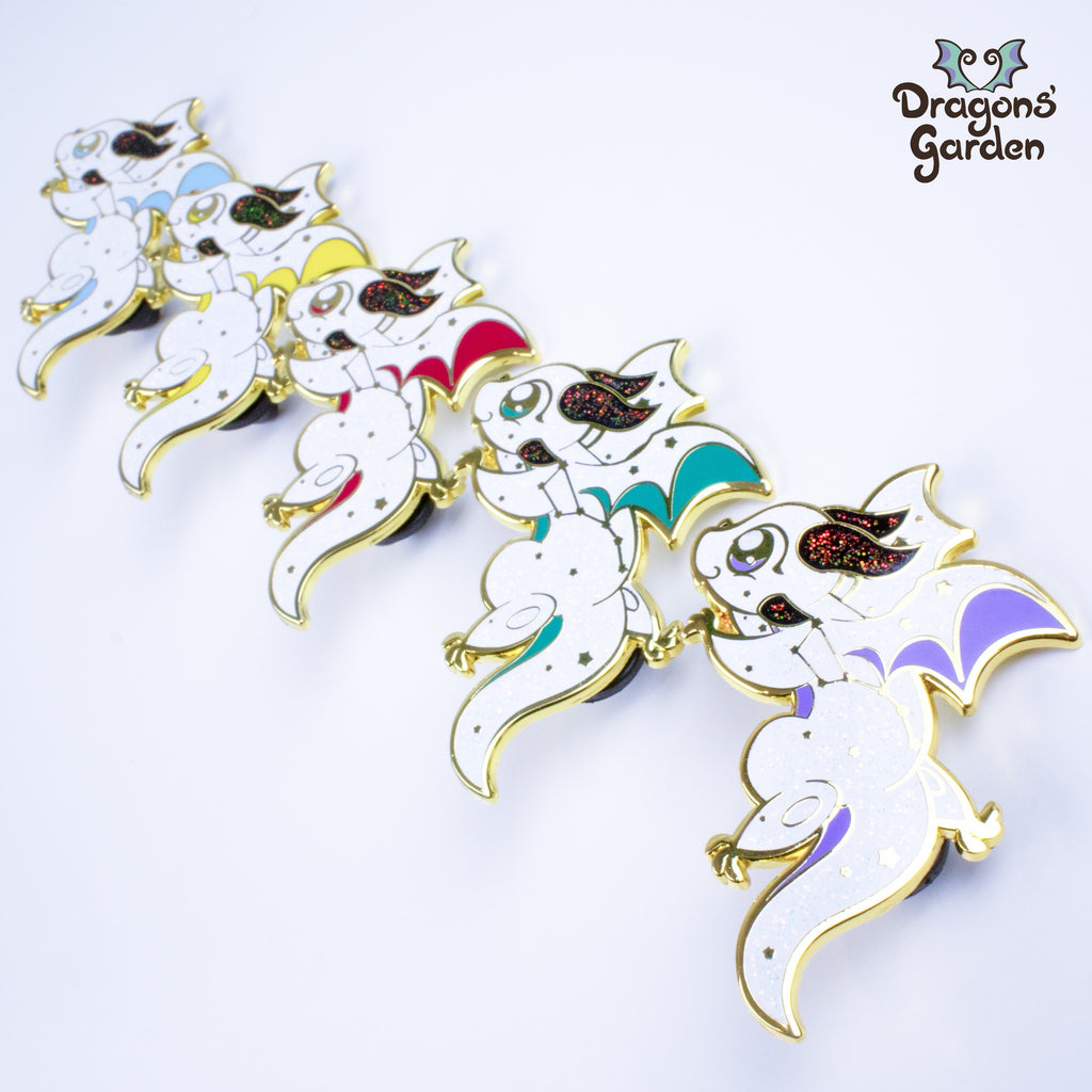 Constellation Dragon | Enamel Pin - Dragons' Garden