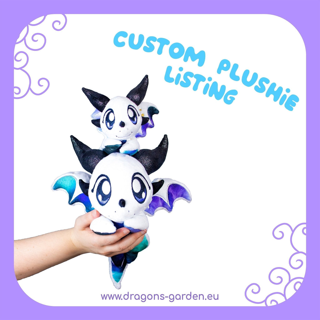 Custom Order | Sun Moth Charm - Dragons' Garden - Plushie Custom