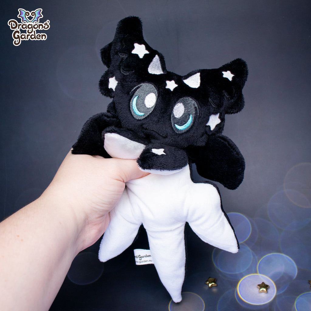 CUSTOM | Weighted Starry Jumbo Dragon - Dragons' Garden - Plushie Dragons