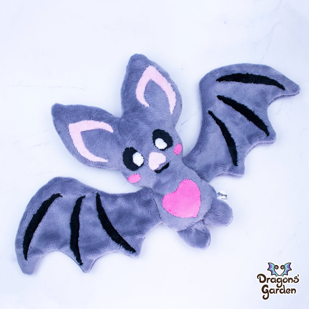 Cute Bat Plushie Sewing Pattern - Dragons' Garden - Pattern Animals