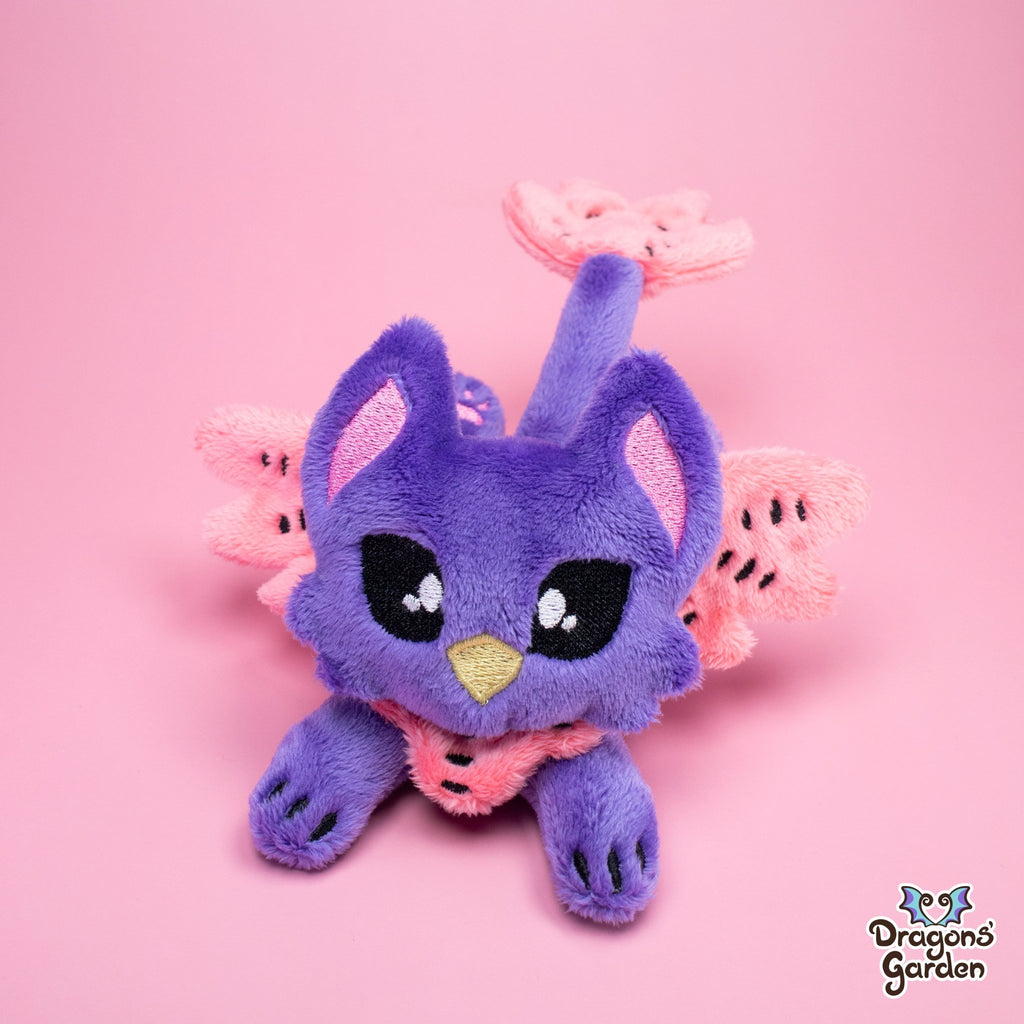 Cute Purple Griffin Chick Plush - Dragons' Garden - Plushie