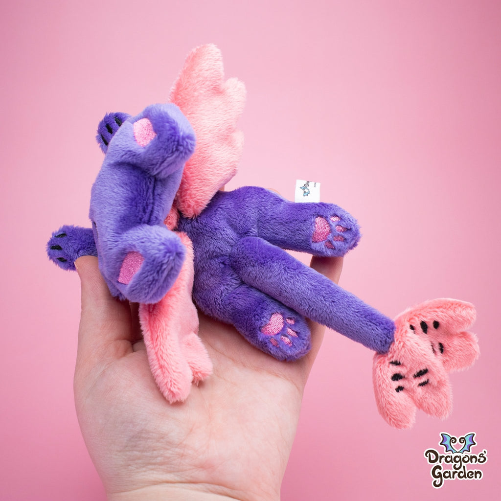 Cute Purple Griffin Chick Plush - Dragons' Garden - Plushie