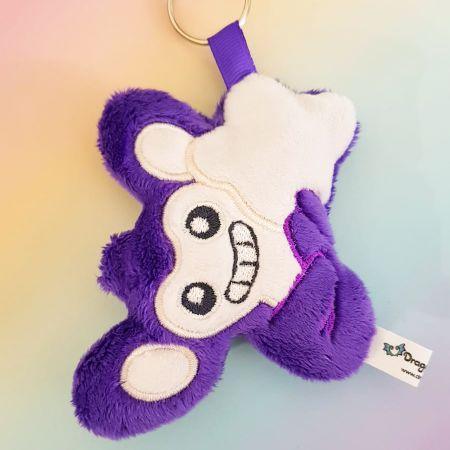 FREE Aipom Keychain (Embroidery File 4x4) - Dragons' Garden - Freebie 4x4