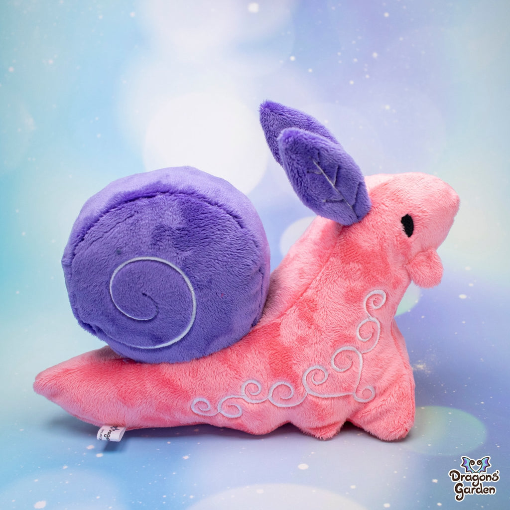 Garden Snail Plushie Sewing Pattern - Dragons' Garden - Pattern Animals