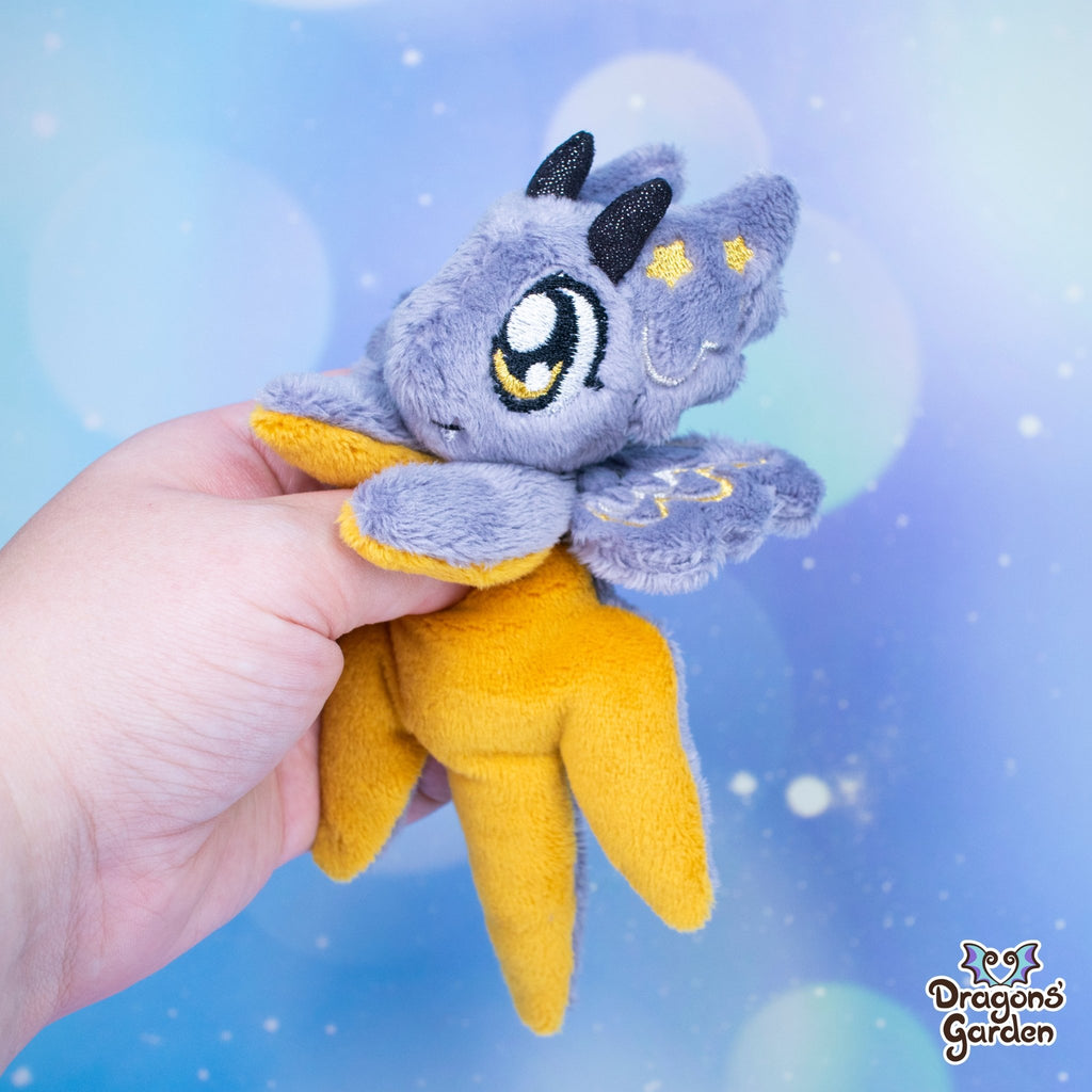 Gold & Silver | Tiny Magnetic Dragon Plushies - Dragons' Garden - Gold Belly - Plushie