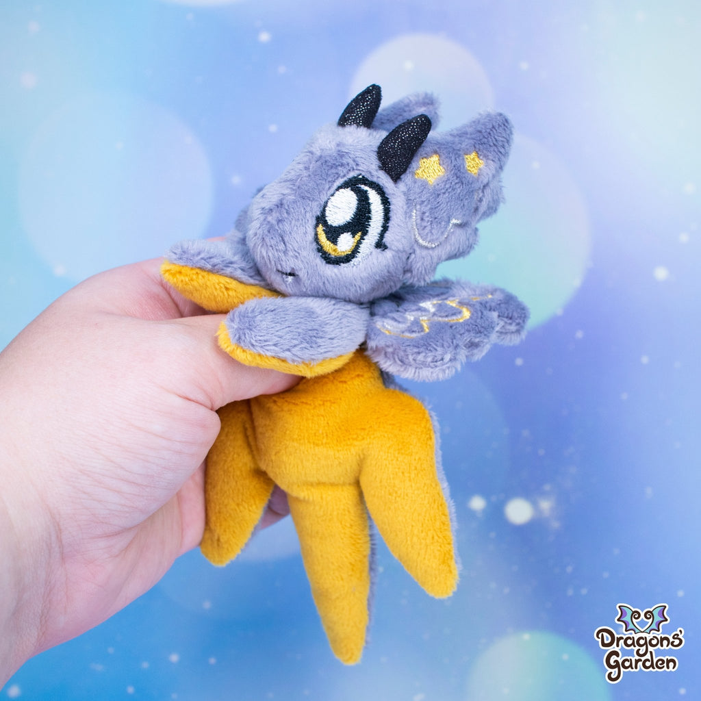 Gold | Tiny Magnetic Dragon Plushie - Dragons' Garden - Plushie