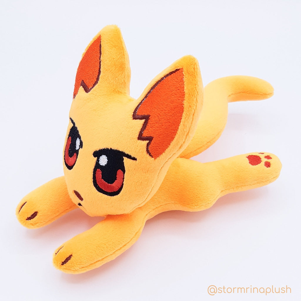 ITH Angry Cat Plush Embroidery Pattern - Dragons' Garden - Pattern 4x4