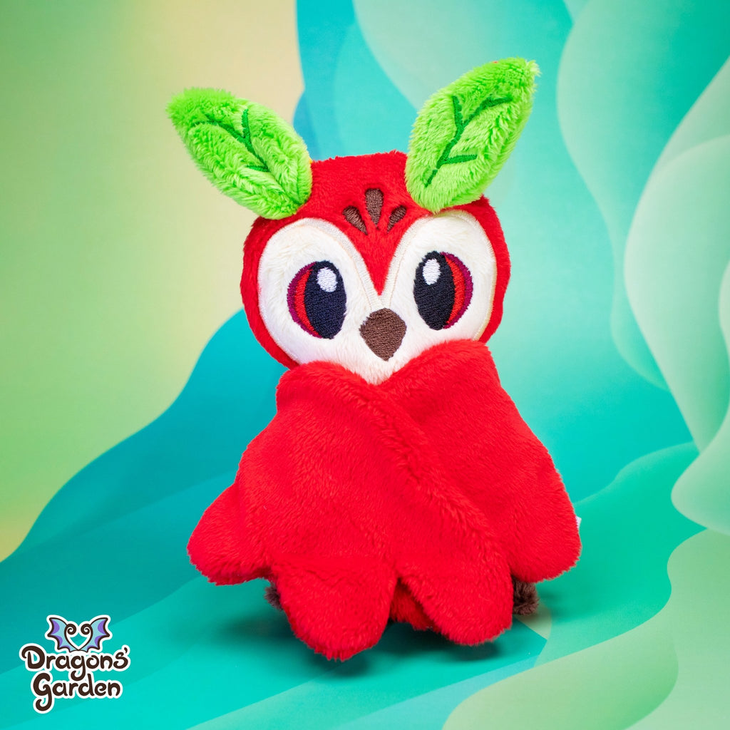 ITH Apple Fruit Owl Plush Embroidery Pattern - Dragons' Garden - Pattern 4x4
