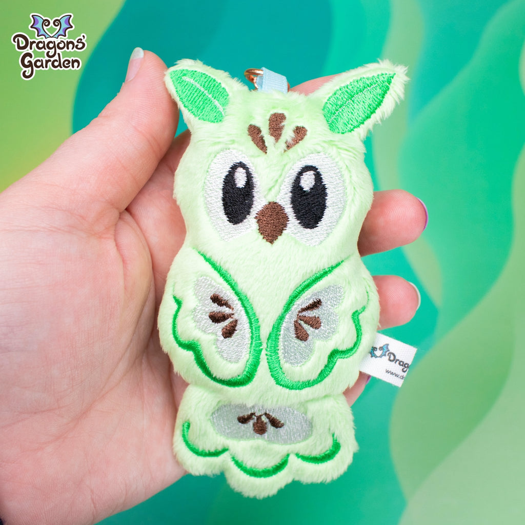 ITH Apple Owlet Charm Pattern - Dragons' Garden - Pattern 4x4