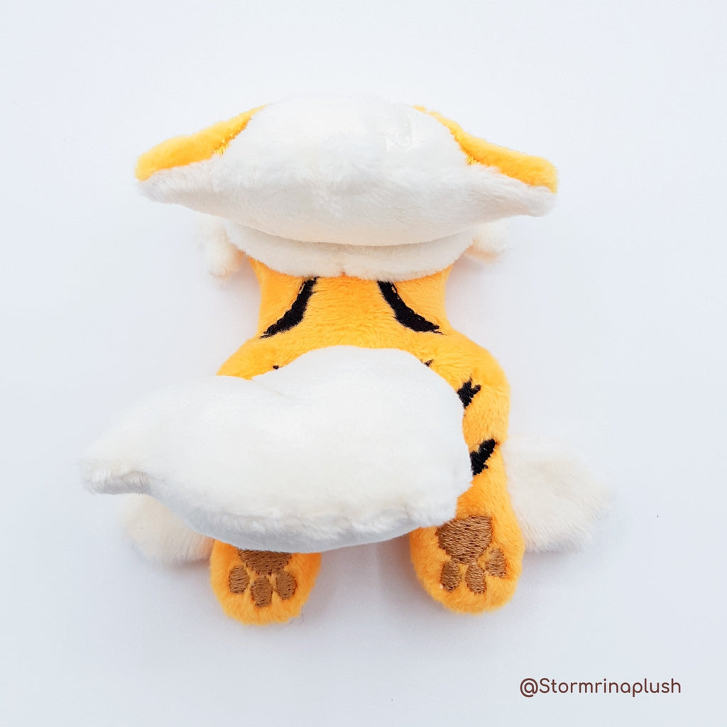 ITH Arcanine Pokemon Plushie Pattern - Dragons' Garden - Pattern 4x4