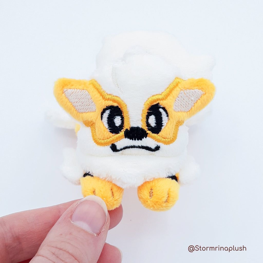 ITH Arcanine Pokemon Plushie Pattern - Dragons' Garden - Pattern 4x4