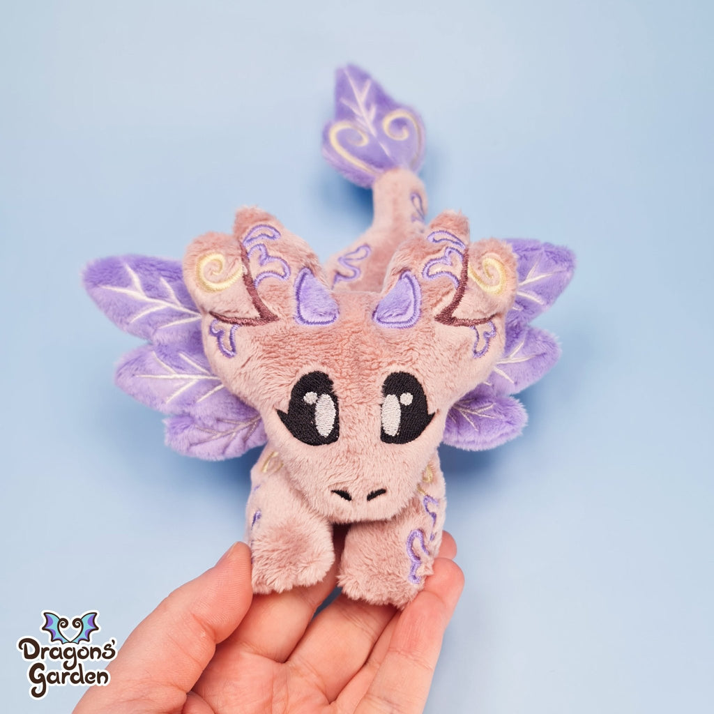 ITH Baroque Dragoness Plushie Pattern - Dragons' Garden - Pattern 4x4