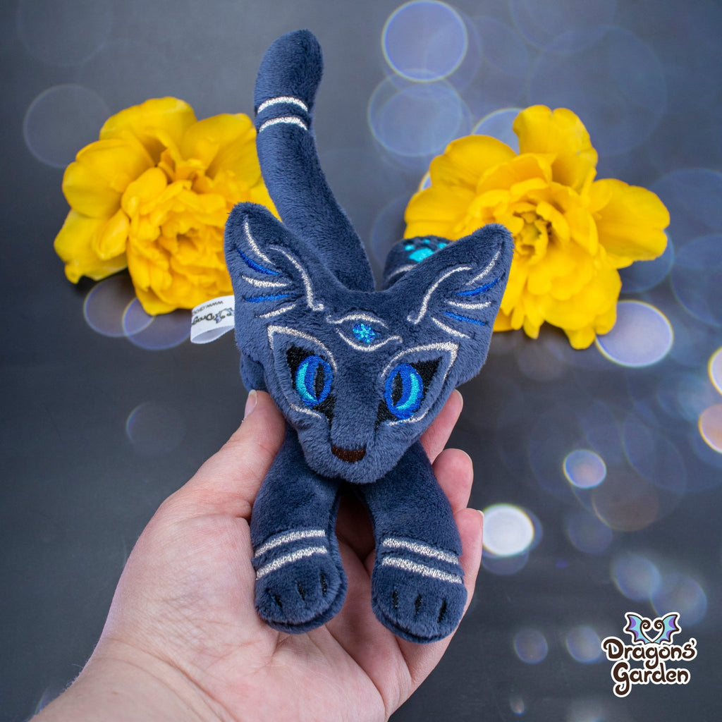 ITH Bastet Cat Godess Plushie Embroidery Pattern - Dragons' Garden - Pattern 4x4