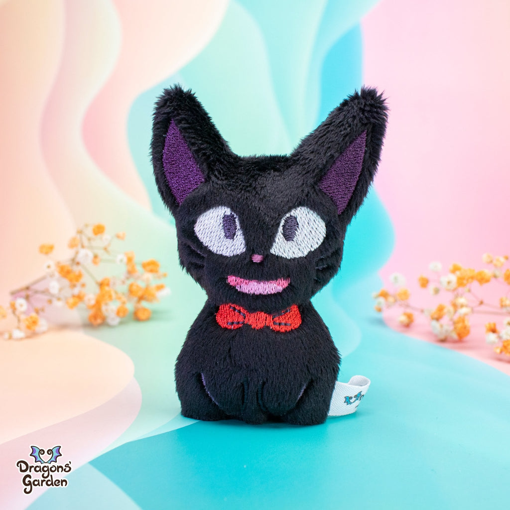 ITH Black Kitty Blob Plushie Pattern - Dragons' Garden - Pattern 4x4