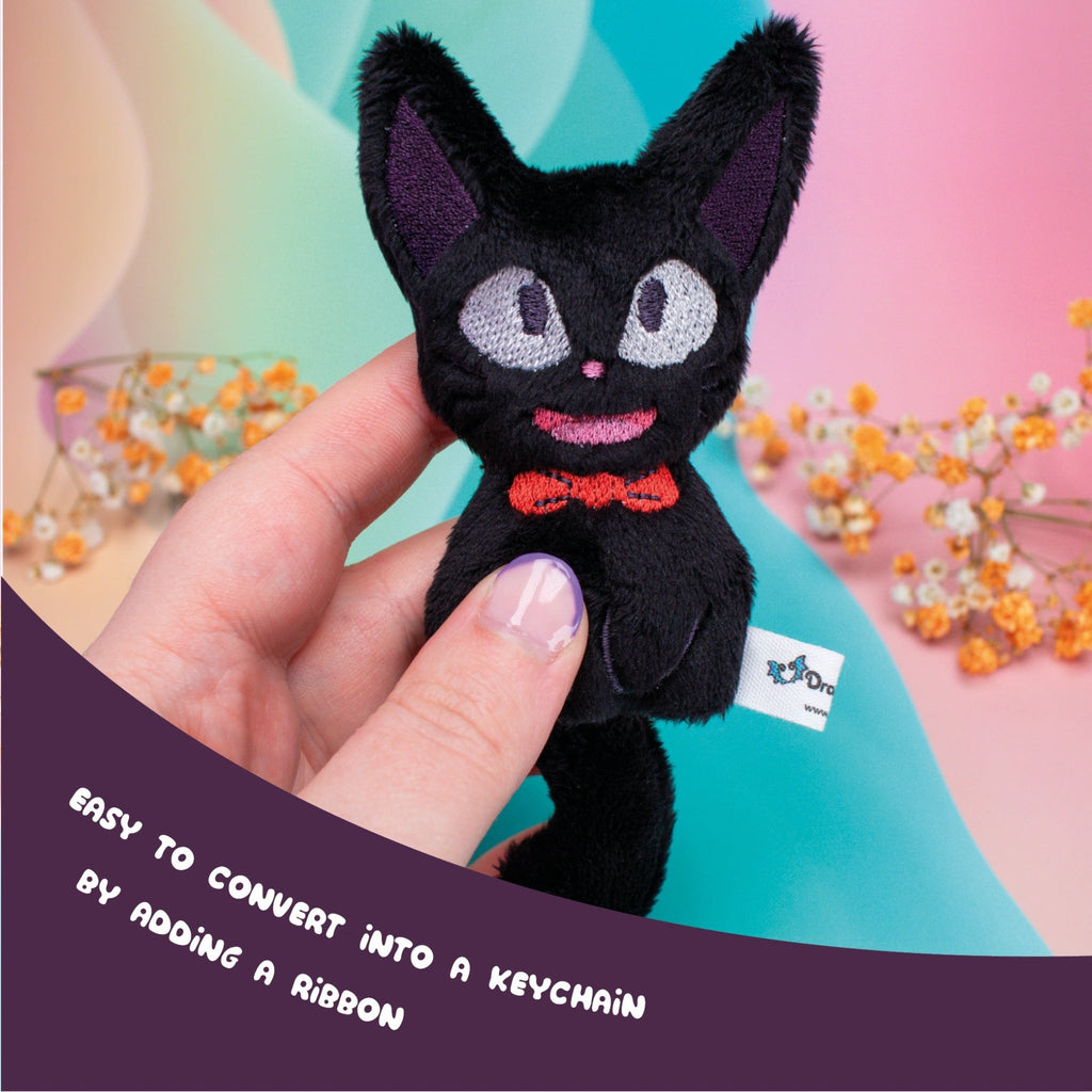 ITH Black Kitty Blob Plushie Pattern - Dragons' Garden - Pattern 4x4