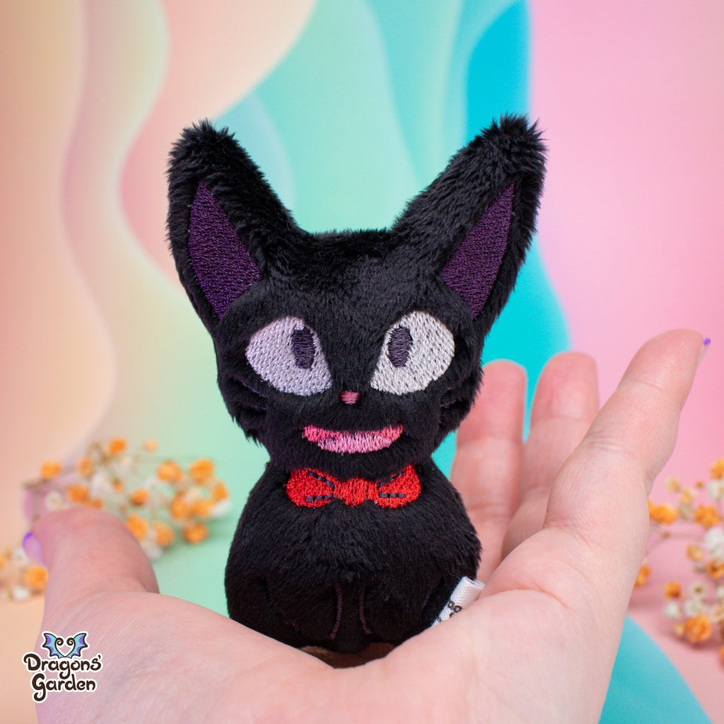 ITH Black Kitty Blob Plushie Pattern - Dragons' Garden - Pattern 4x4