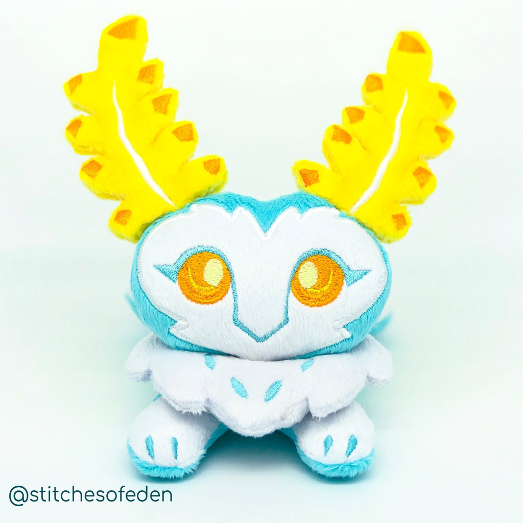 ITH Blupee Bunny Plushie Embroidery Pattern - Dragons' Garden - Pattern 4x4
