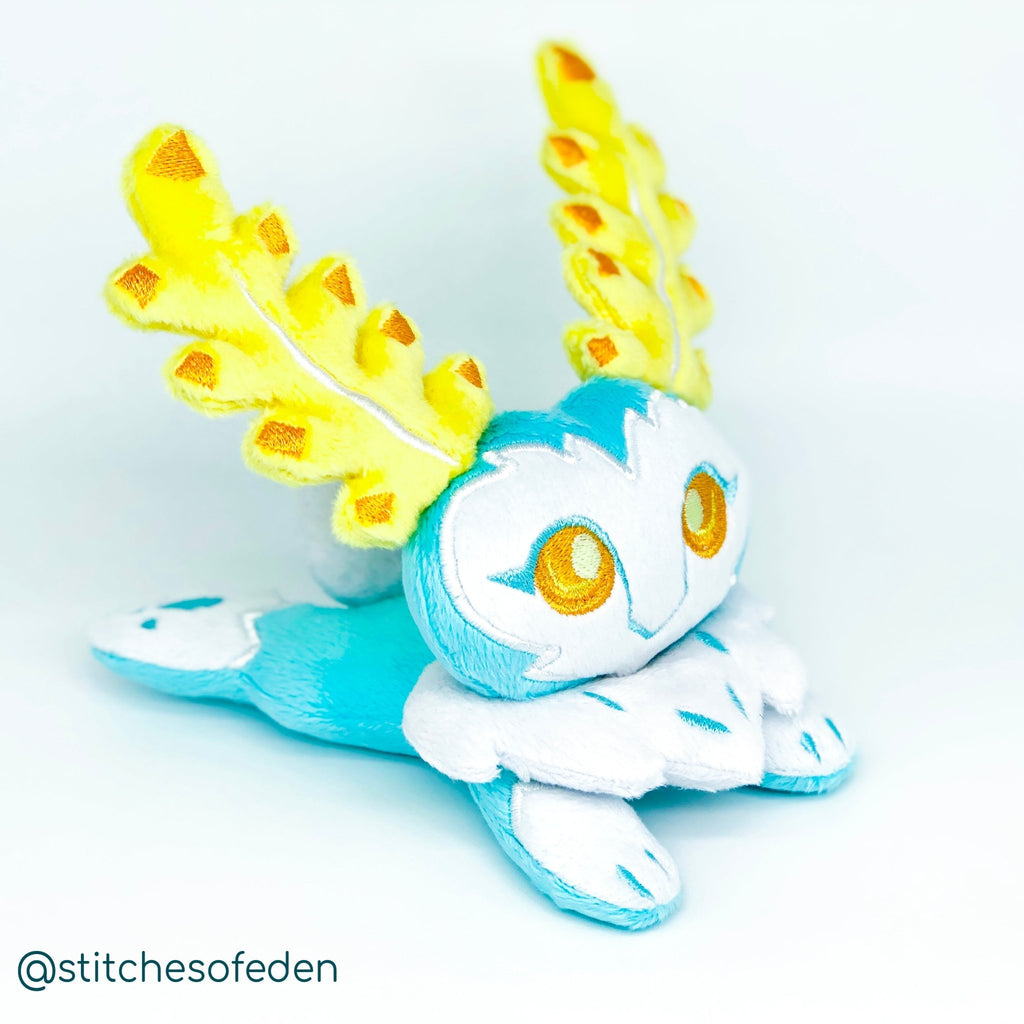 ITH Blupee Bunny Plushie Embroidery Pattern - Dragons' Garden - Pattern 4x4
