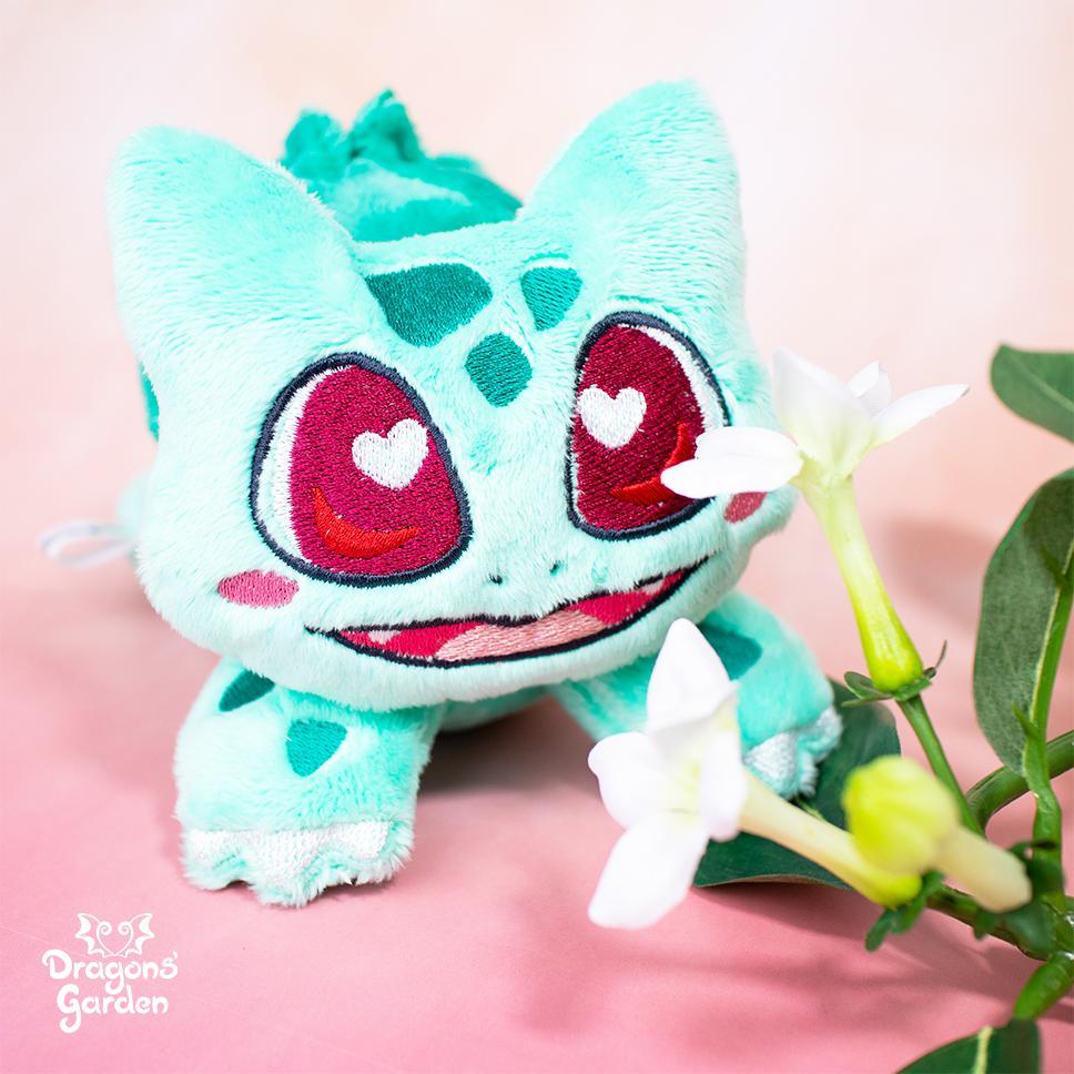 ITH Bulbasaur Plush Pattern - Dragons' Garden - Pattern 4x4