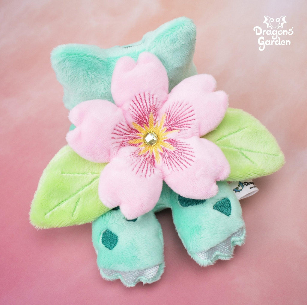 ITH Bulbasaur Plush Pattern - Dragons' Garden - Pattern 4x4