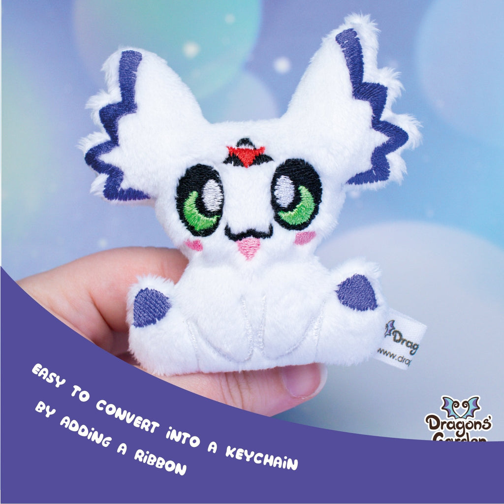 ITH Calumon Digimon Blob Plushie Pattern - Dragons' Garden - Pattern 4x4