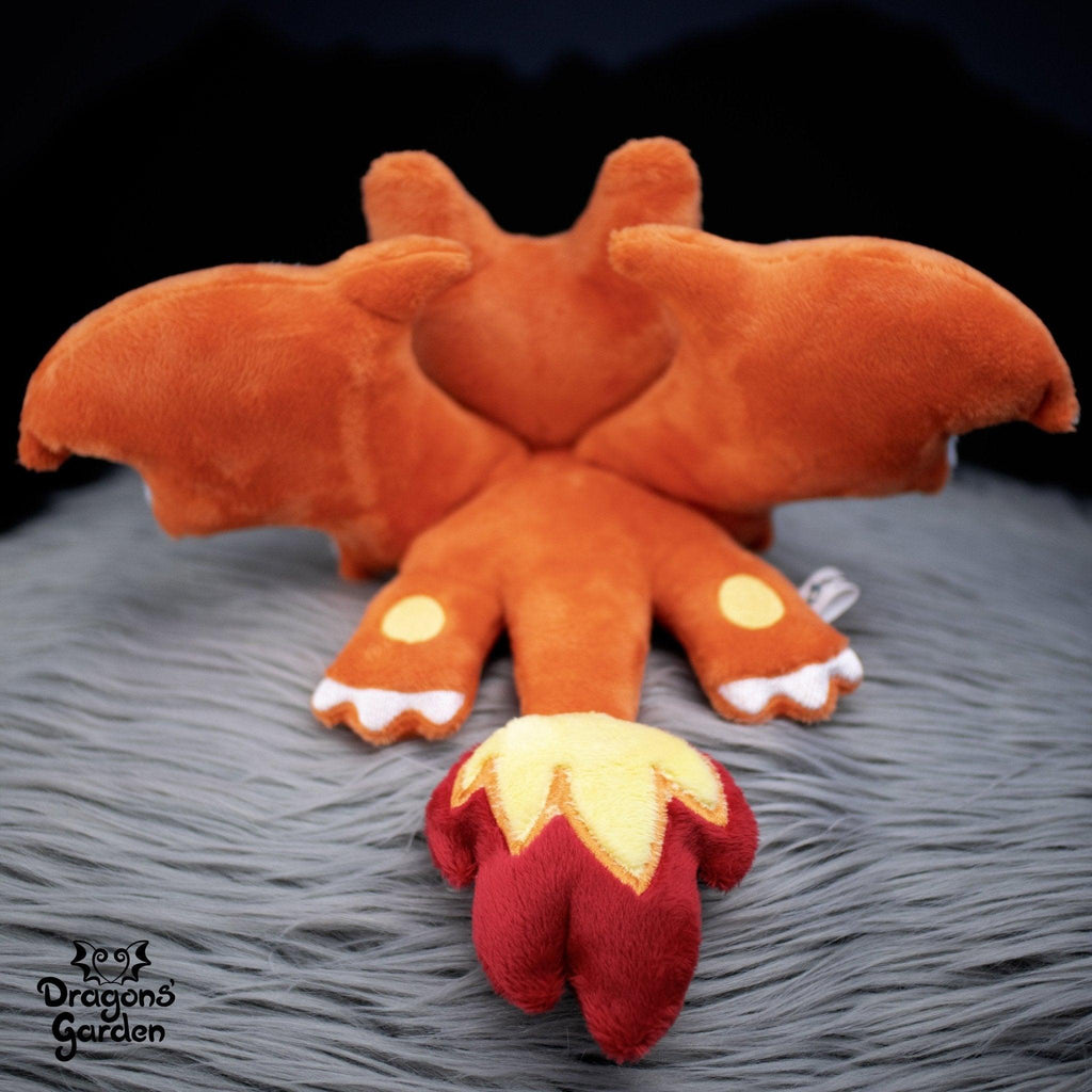 ITH Charizard Plushie Pattern - Dragons' Garden - Pattern 4x4
