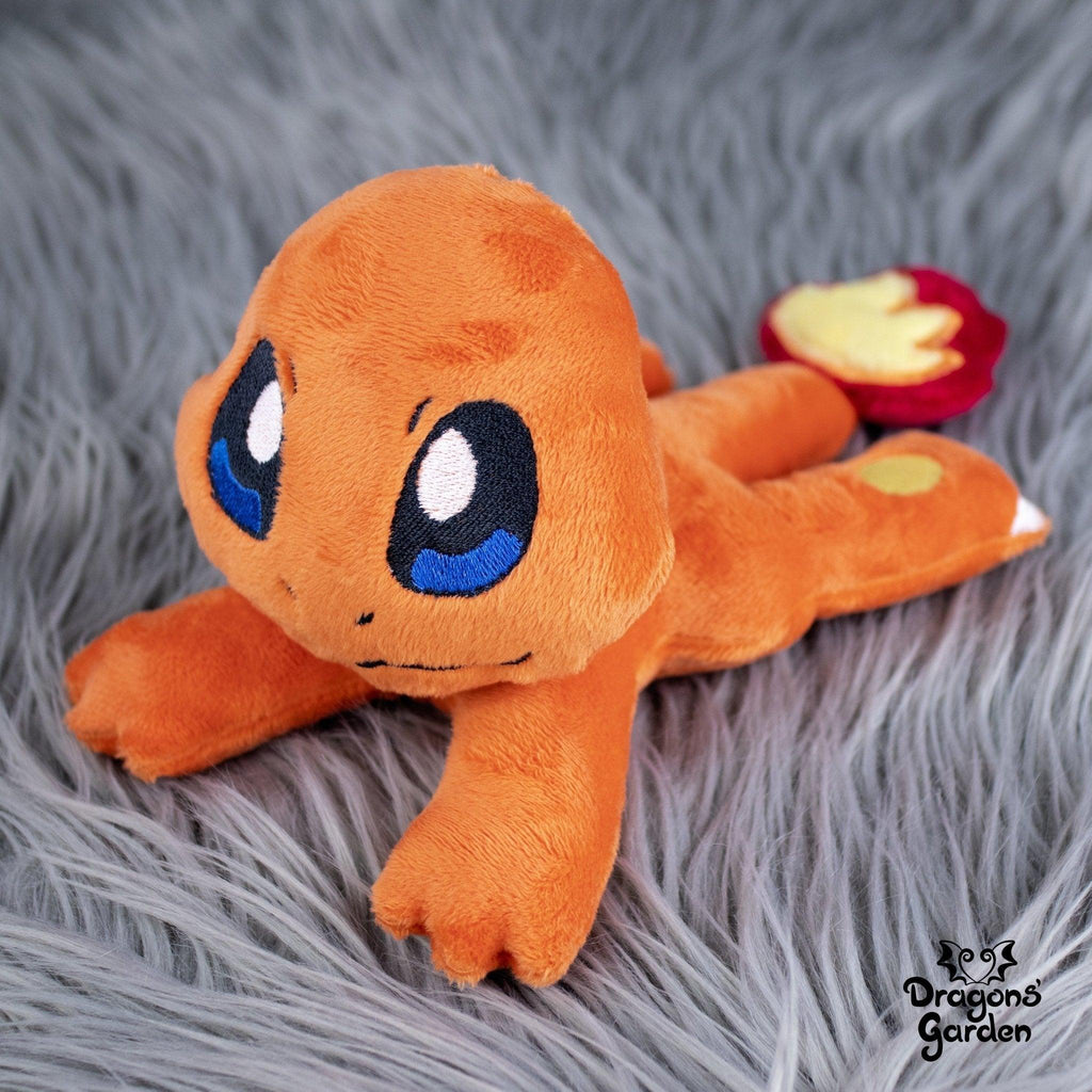 ITH Charmander Plushie Pattern - Dragons' Garden - Pattern 4x4