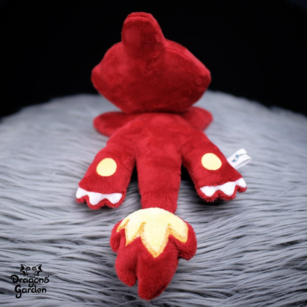 ITH Charmeleon Plushie Pattern - Dragons' Garden - Pattern 4x4