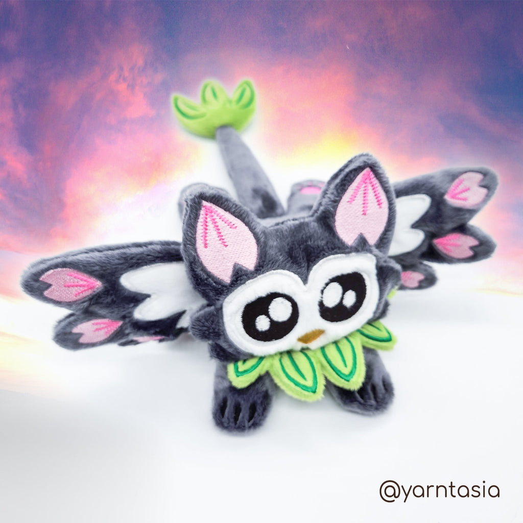 ITH Cherry Blossom Griffin Plush Embroidery Pattern - Dragons' Garden - Pattern 4x4