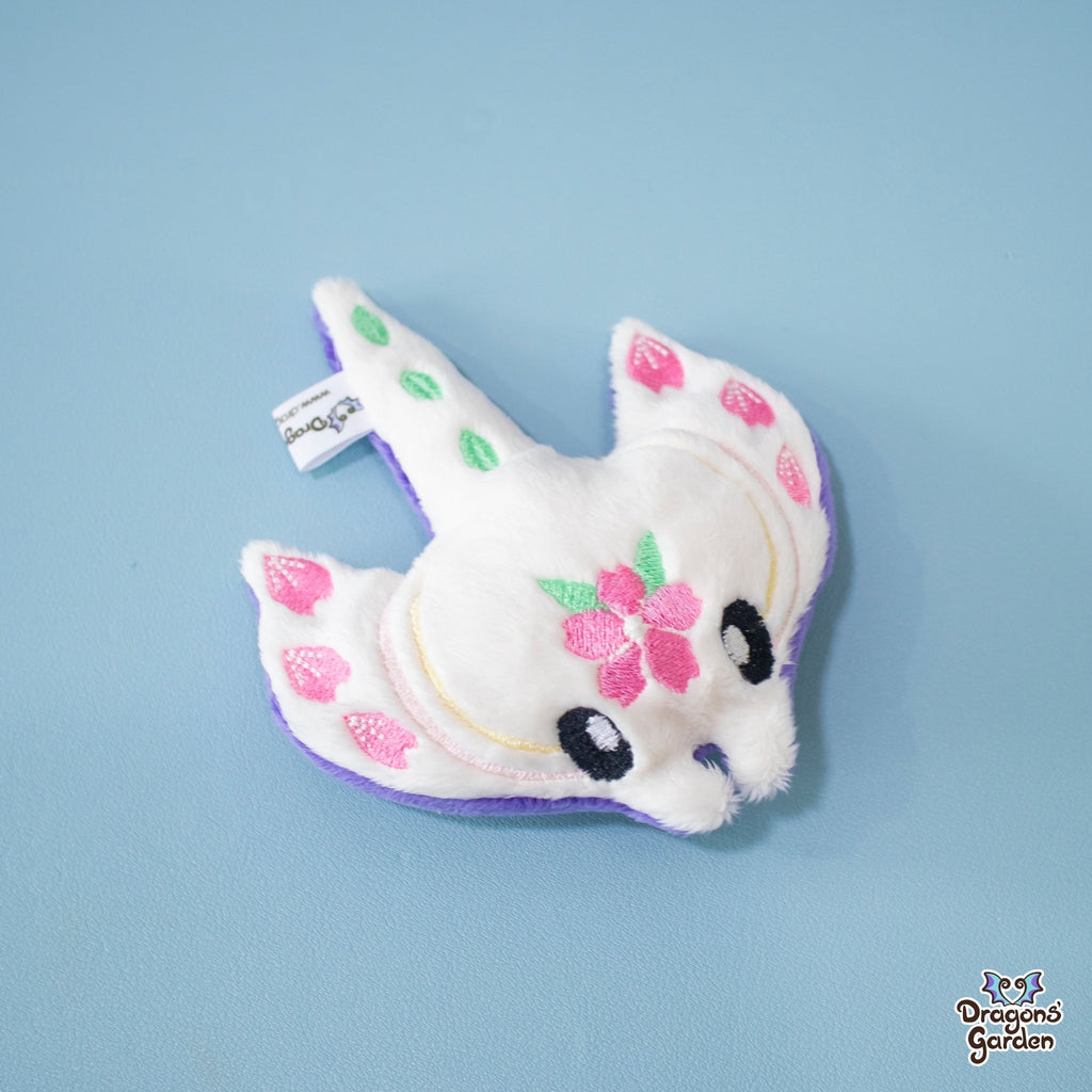 ITH Cherry Blossom Manta Plush Embroidery Pattern - Dragons' Garden - Pattern 4x4