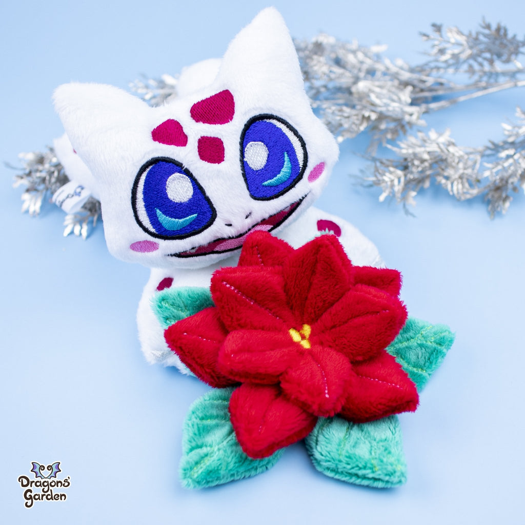 ITH Christmas Bulbasaur Plush Pattern - Dragons' Garden - Pattern 4x4