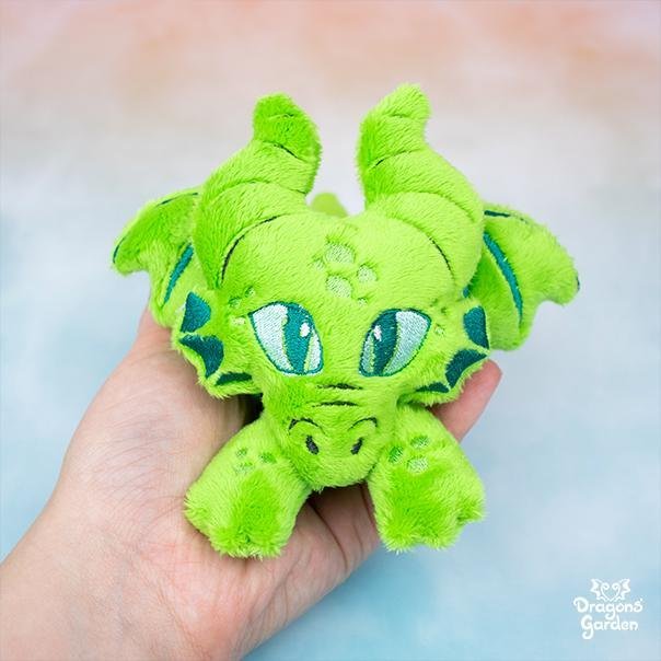 ITH Classic Dragons Plushie Patterns - Dragons' Garden - Pattern 4x4