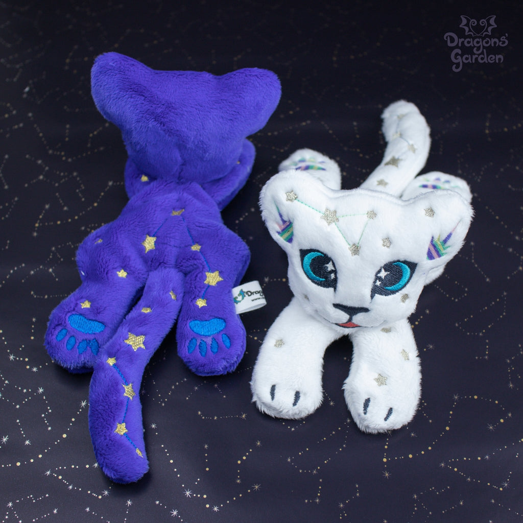 ITH Constellation Panther Plushie Embroidery Pattern - Dragons' Garden - Pattern 4x4